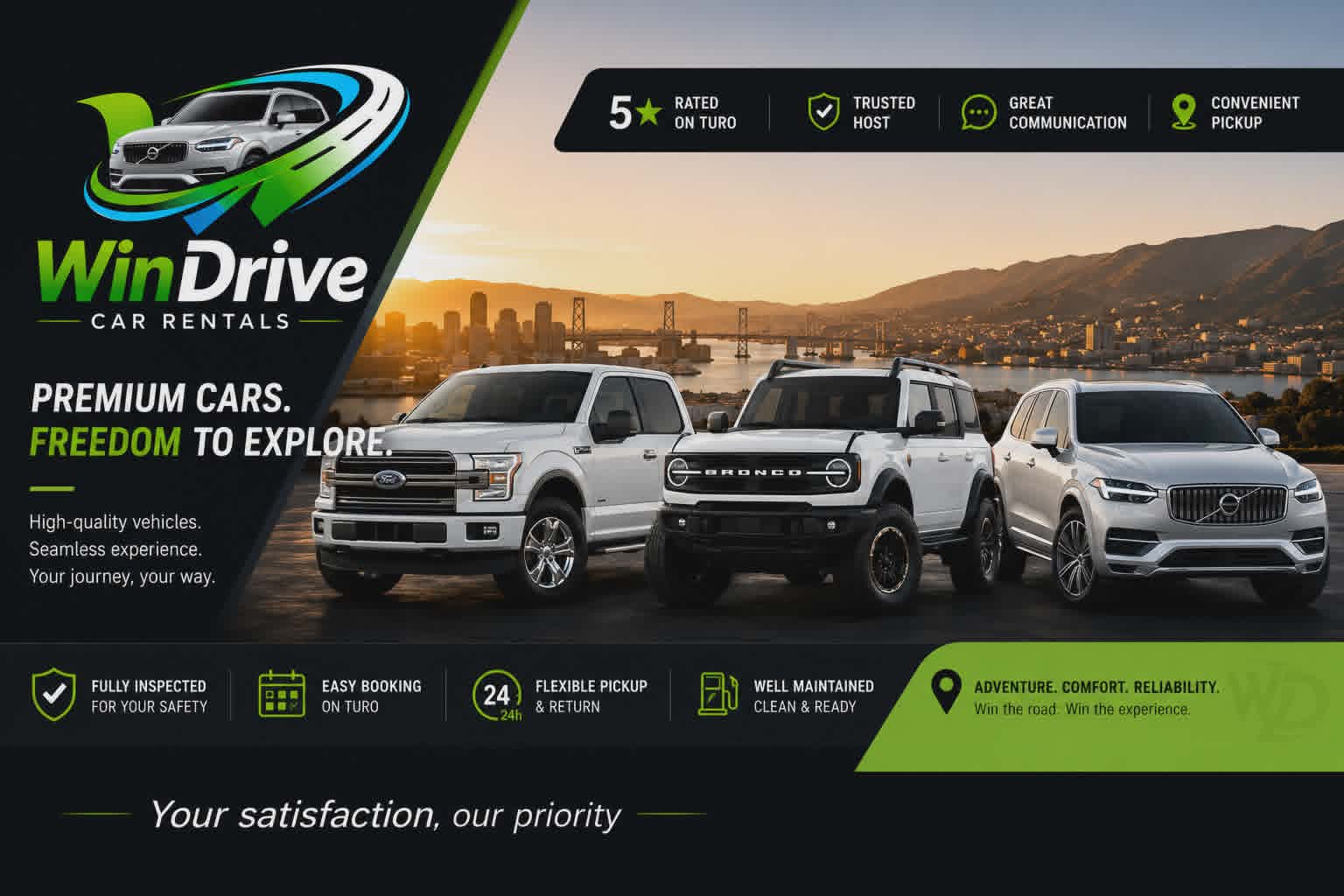 WinDrive premium vehicle